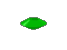Green Growing Flying Saucer